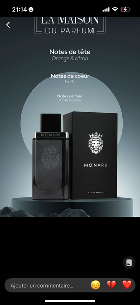 Monark Eau de Parfum Homme