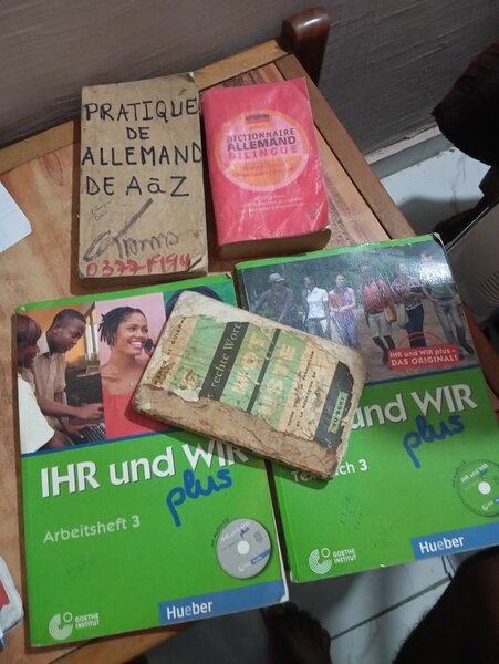 Lot de Livres d'Allemand