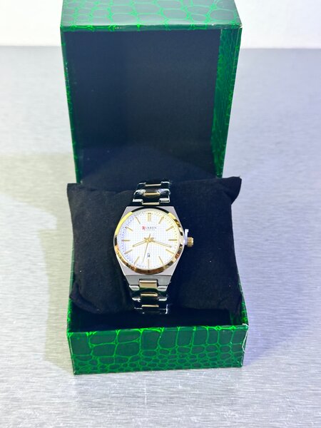 Montre Élégante Bicolore