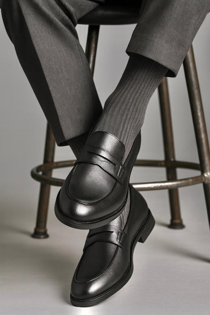 Chaussures élégantes cuir homme