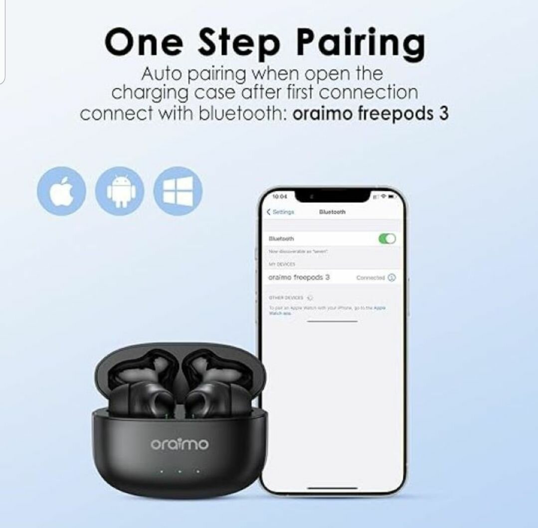 oraimo FreePods 3C Écouteurs sans fil ENC﻿ - 2 Mode