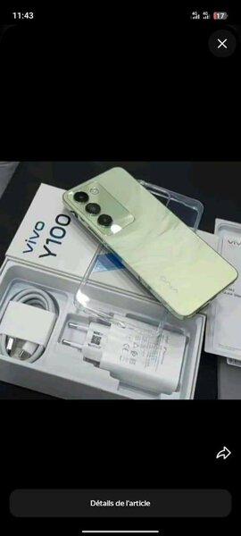 Smartphone Vivo Y100 élégant