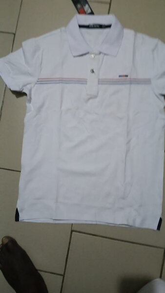 Polo blanc élégant pour homme