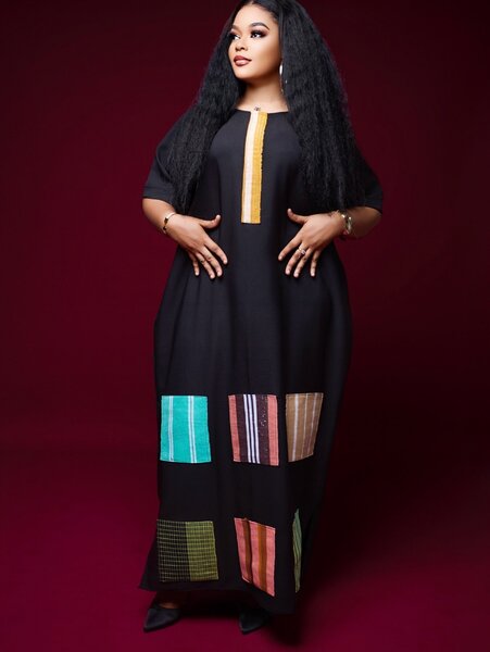 Boubou Robe soie tendance