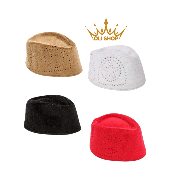 Chapeaux de Prière Perforés