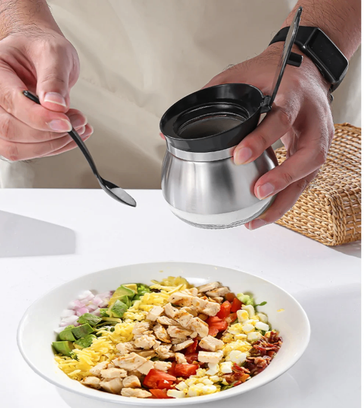 Lot de 3 pots d'epices