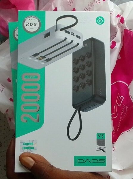 Power Bank 20000mAh USB