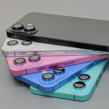 Smartphones colorés modernes