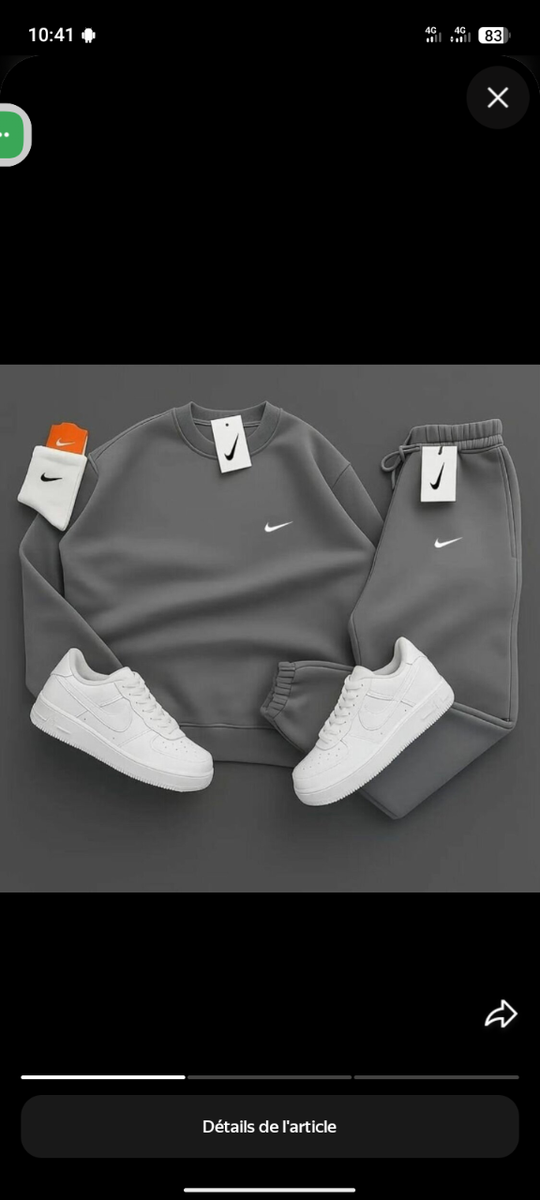 Ensemble Sport Nike Unisexe