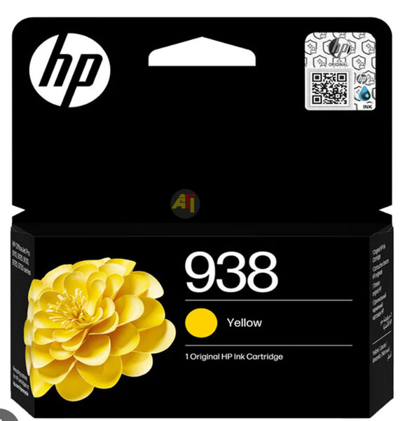 Cartouche d'encre HP 938 Jaune