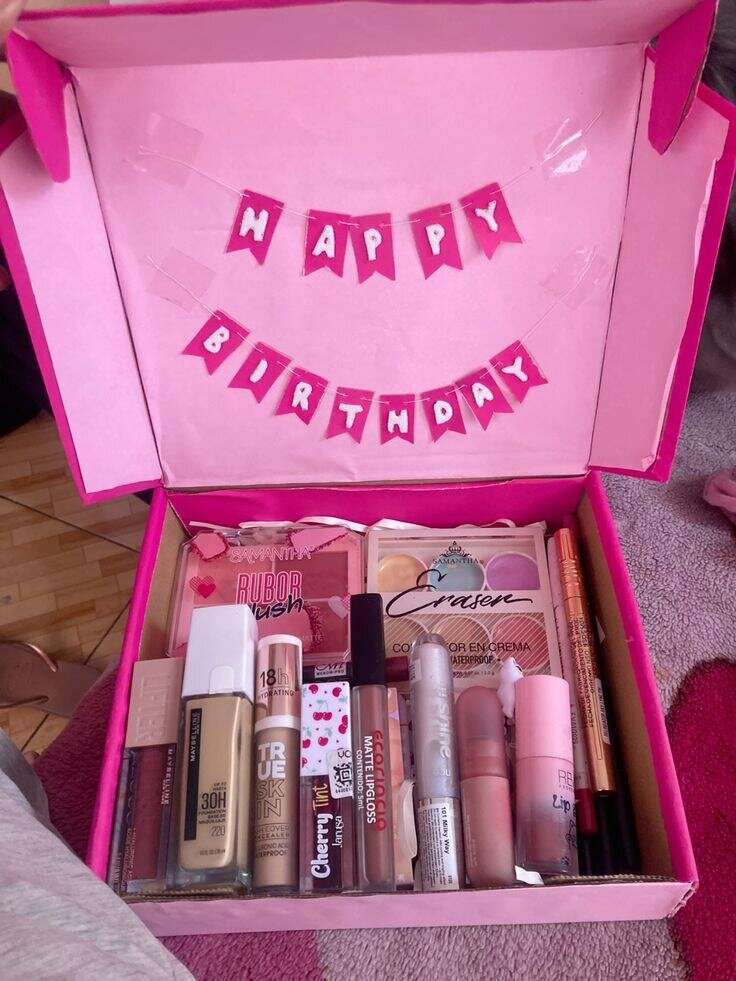 Coffret de maquillage cadeau anniversaire