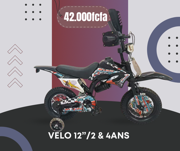 Vélo Enfant 12" Motocross