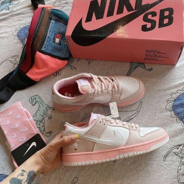 Baskets Nike SB roses