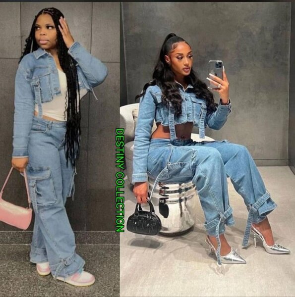 Ensemble en jean décontracté