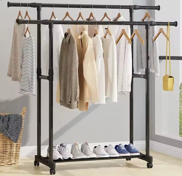 Portant à vêtements ajustable