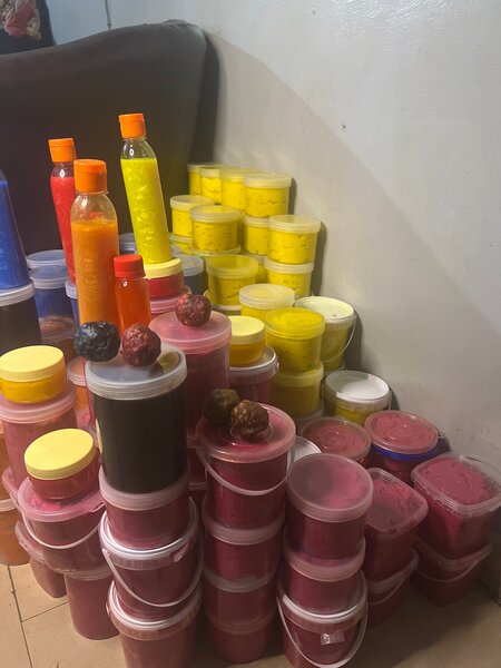 Colorants naturels vibrant