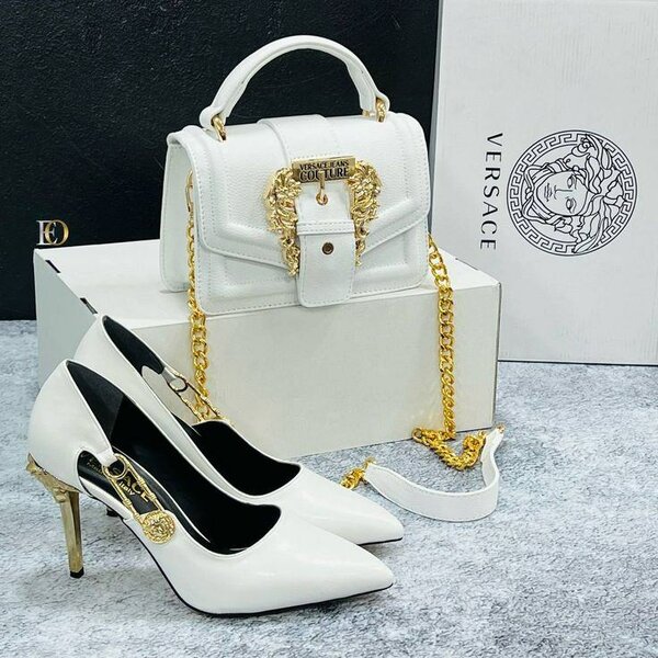 Sac à main Versace et chaussures luxe