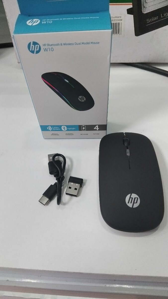 Souris sans fil HP W10 RGB