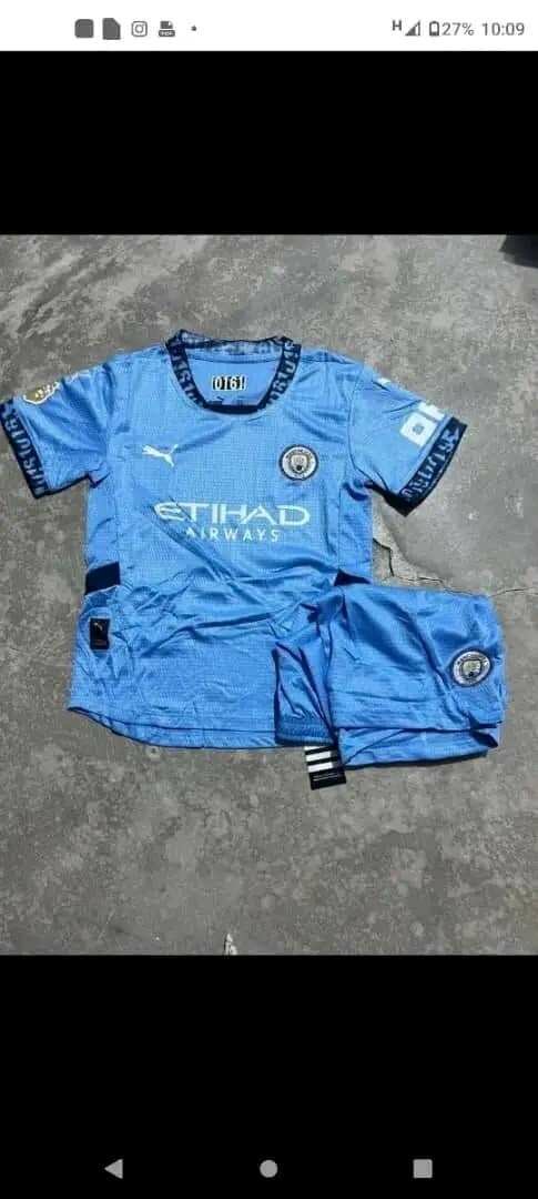 Kids jerseys for different teams are now available