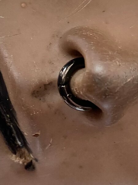 Faux anneau de nez