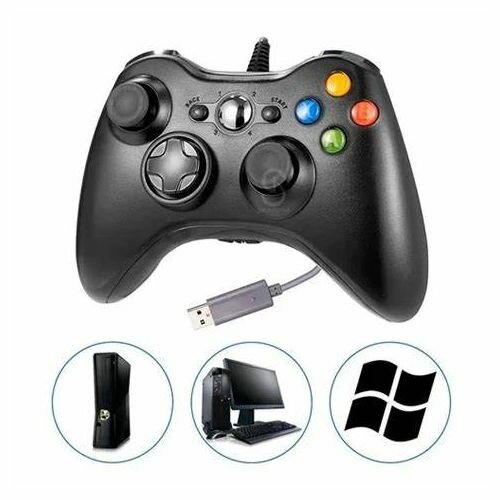 Manette filaire pour PC - Compatible Windows