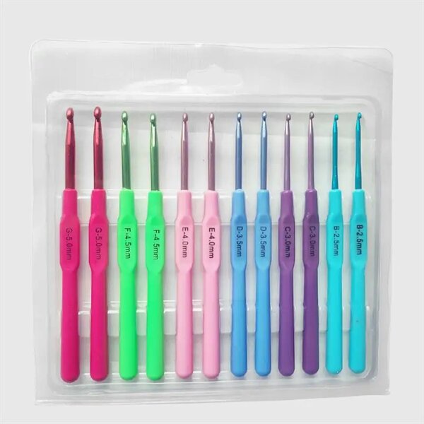 Colorful Crochet Hook Set