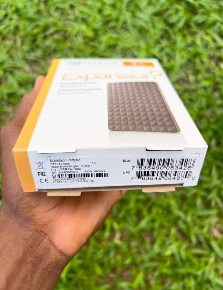 Seagate Expansion 1TB Portatif