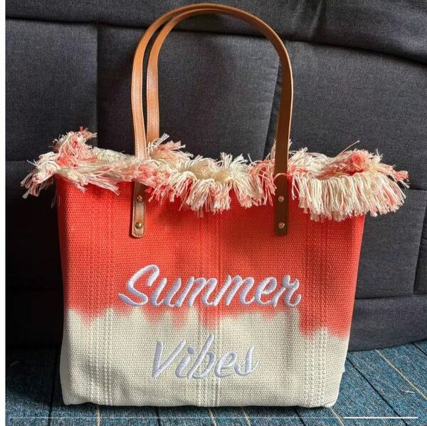 Sac cabas été 'Summer Vibes'