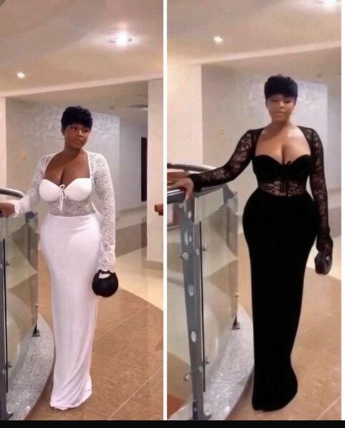 Robe longue élégante soirée