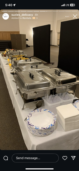 Chaffing Dish for Rent