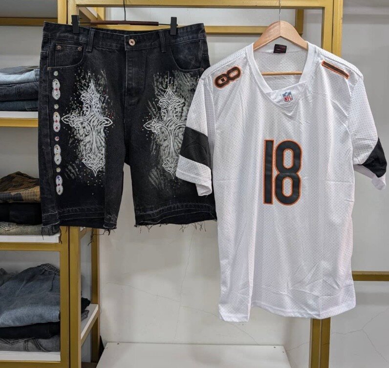 Jeans courts homme décontractés