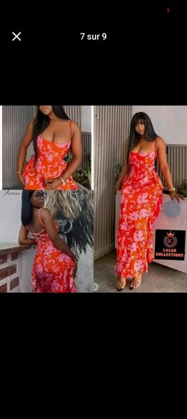 Robe florale élégante