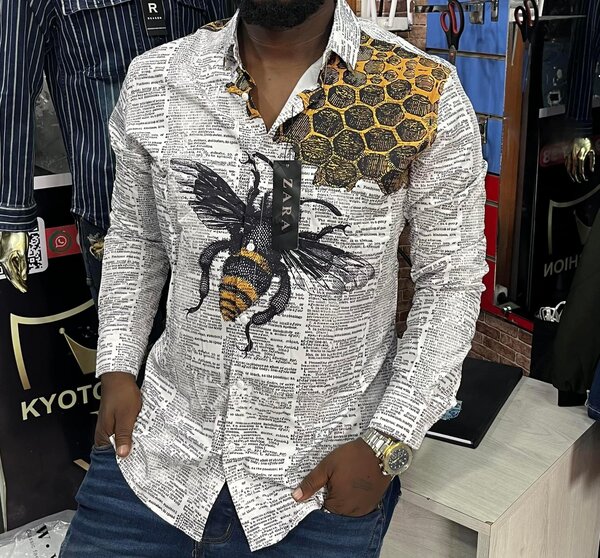 CHIC CHEMISE DE TRÈS BONNE  MATIÈRE COTON