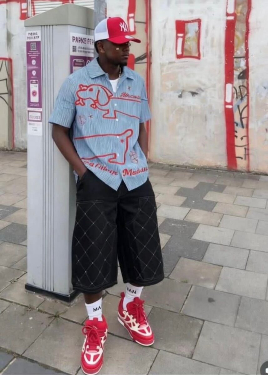 Chemise graphique décontractée