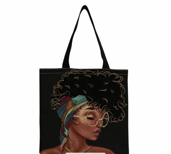 Sac cabas chic afro