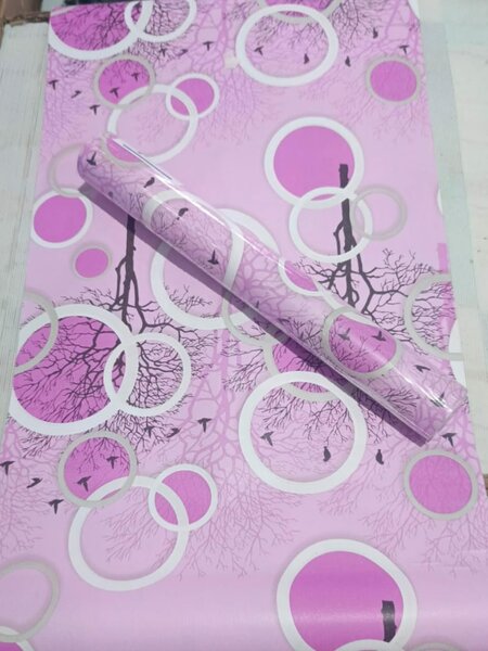 Papier peint décoratif violet