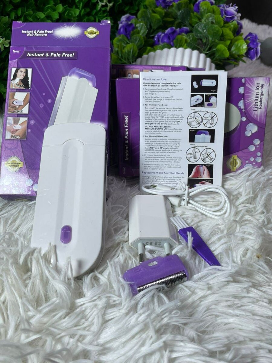 Épilateur Rechargeable Sans Douleur