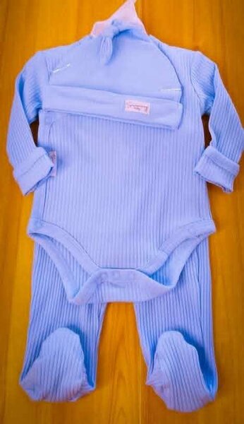 Pyjama bébé en coton doux