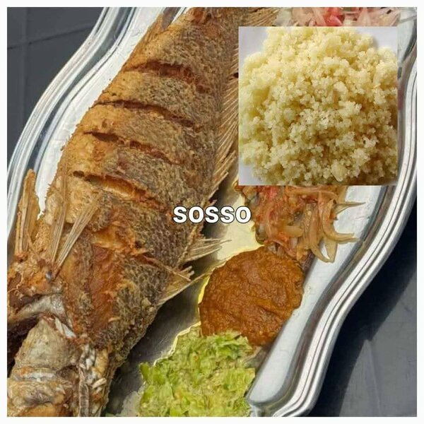 Poisson sosso  avec attieke