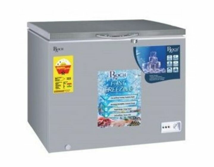 RCF 230BN-,B CHEST FREEZER WITH SLIDING GLASS 200L