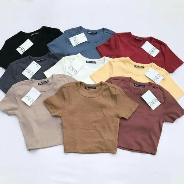 Lot de t-shirts Zara basiques