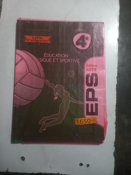 Cahier EPS 4e Édition 2019