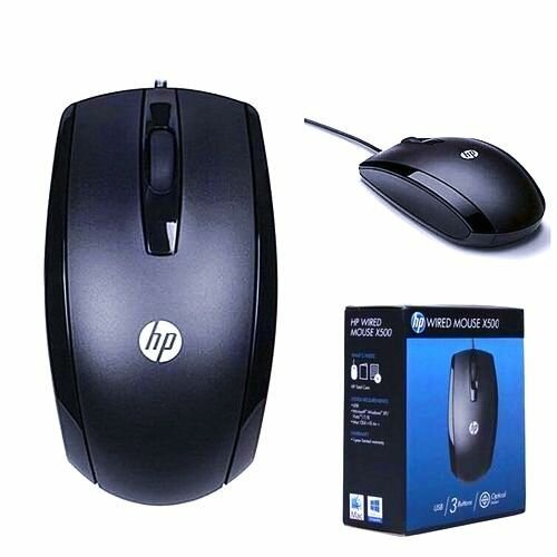 Hp Souris Filaire X500 Optique