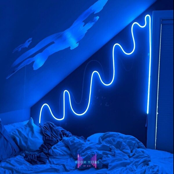 5metres blue neon