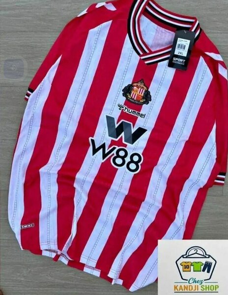 Maillot de foot rouge Sunderland Hummel