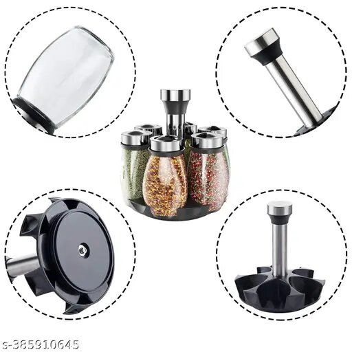 7 pieces Spice Rack set