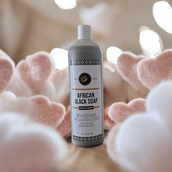 Herbal Hair Shampoo African Black Soap 1.2 Ltrs