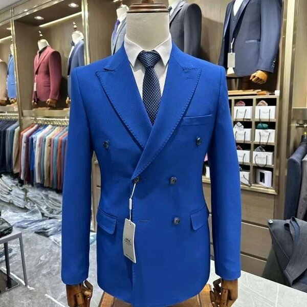 Men's suit blue