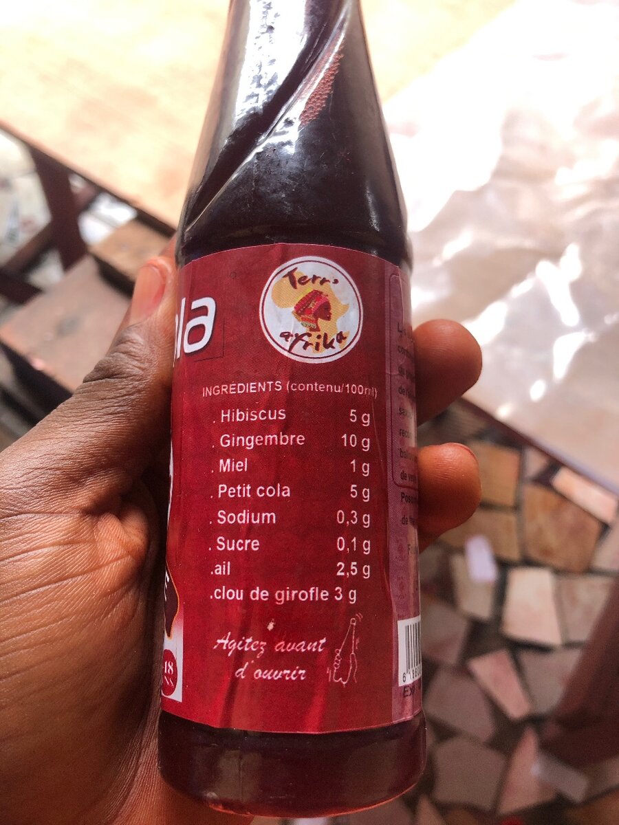 Boisson Tonique au Gingembre