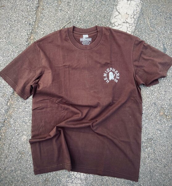 T-shirt "Hemispheres" imprimé